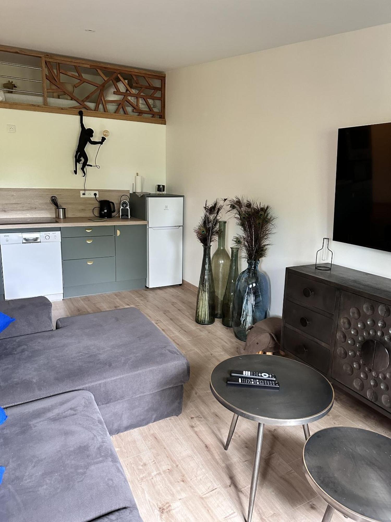 Appartement L'Opale - Le Jungle à Les Attaques Extérieur photo